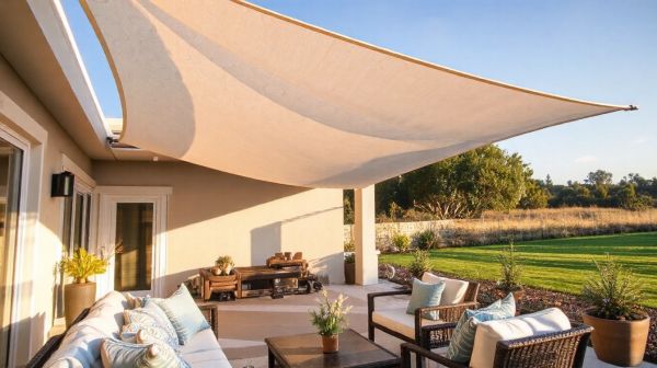 5 raisons de choisir une voile d'ombrage personnalisée pour votre terrasse